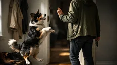 Så får du hunden att sluta hoppa när du kommer hem – utan skäll och knuff