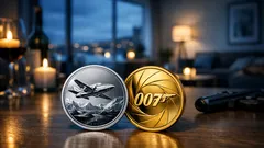 Bond-mynt med 80-talstema: allt om Royal Mints nya 007-släpp