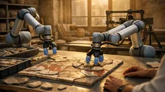 Så hjälper AI och robotar till att återskapa freskerna i Pompeji