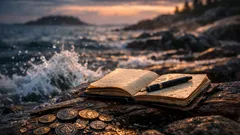 11-åringen som vann novelltävlingen om mynt och havet – och gav skolbiblioteket ett lyft