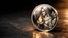 Irländskt 15-euromynt i silver: därför är St. Brigid-utgåvan 2024 så eftertraktad