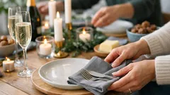 Återanvändbara servetter till nyår: så får du en snygg dukning utan engångs