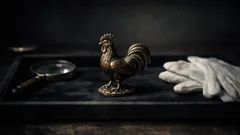 Vatikans €20-mynt 2024: Petrus och tuppen i serien Art and Faith